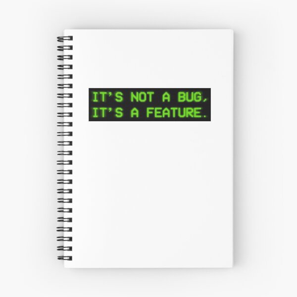 Item preview, It's Not A Bug It's A Feature Programmers Coder Tag designed and sold by thefrshmachine.