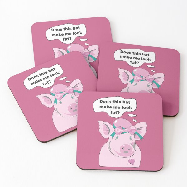 Item preview, Pig Girl Do I Look Fat designed and sold by Charmaine Paulson.