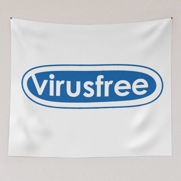 Item preview, Virus Free designed and sold by JohnnyTaco.