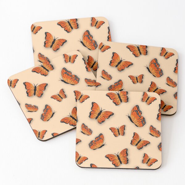 Item preview, Orange Butterfly Patterned designed and sold by isacaste.