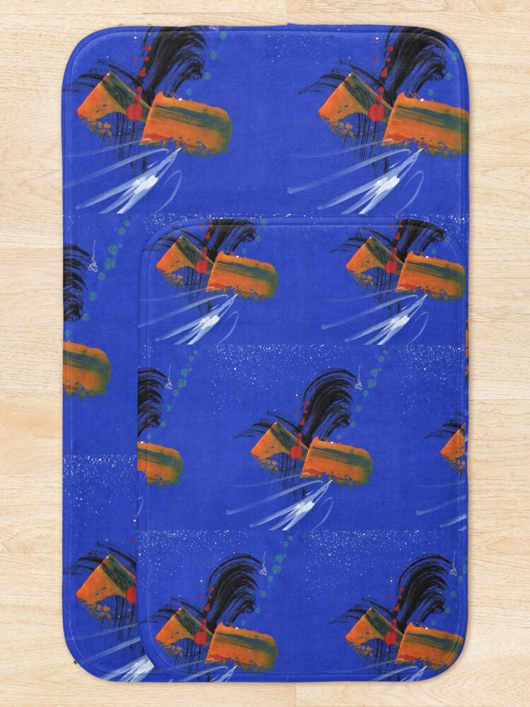 Alternate view of Comet at Dusk Bath Mat