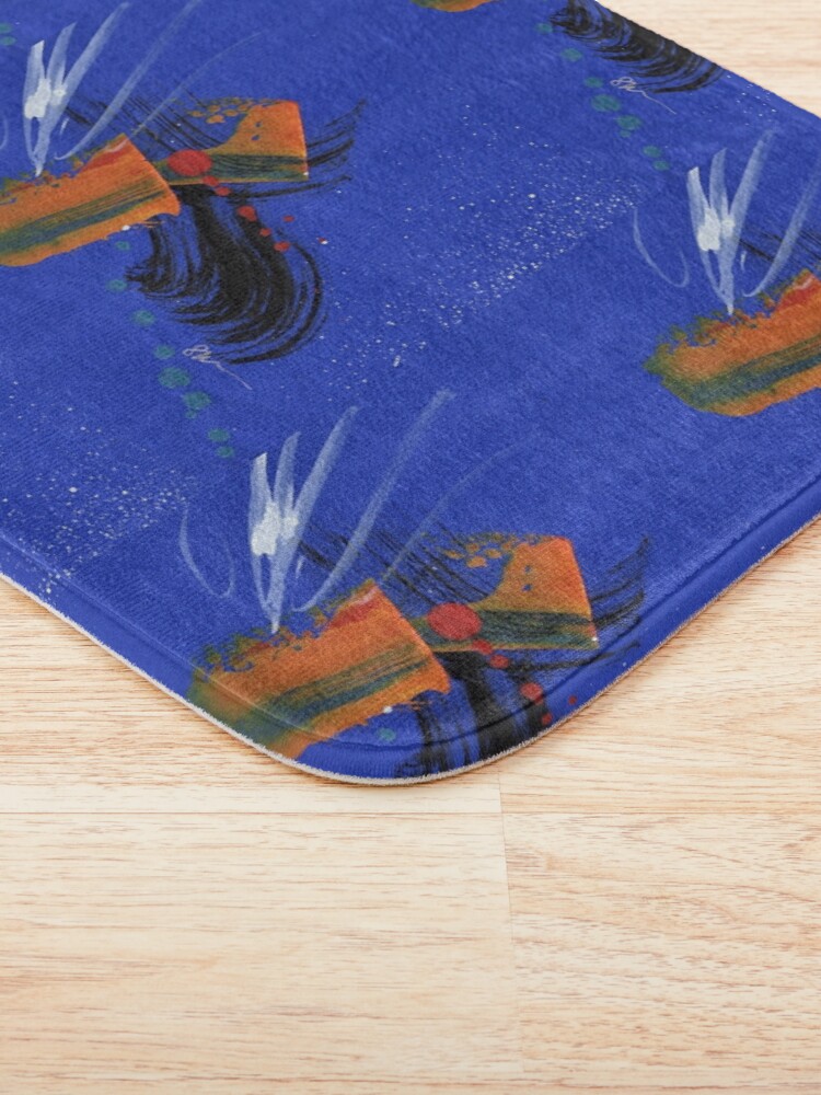 Alternate view of Comet at Dusk Bath Mat