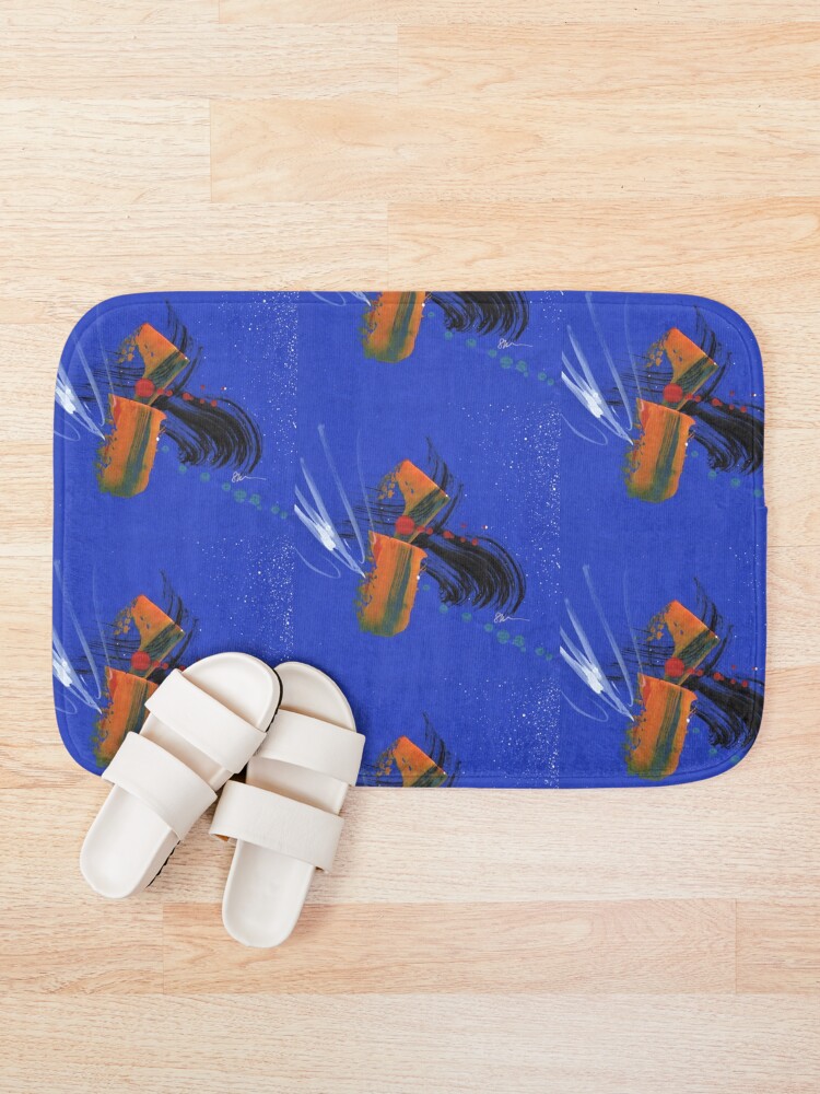 Alternate view of Comet at Dusk Bath Mat