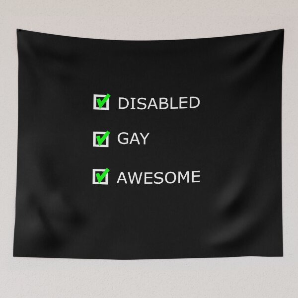 Artikelvorschau, Deaktiviert GAY AWESOME entworfen und verkauft von uniqueitems.