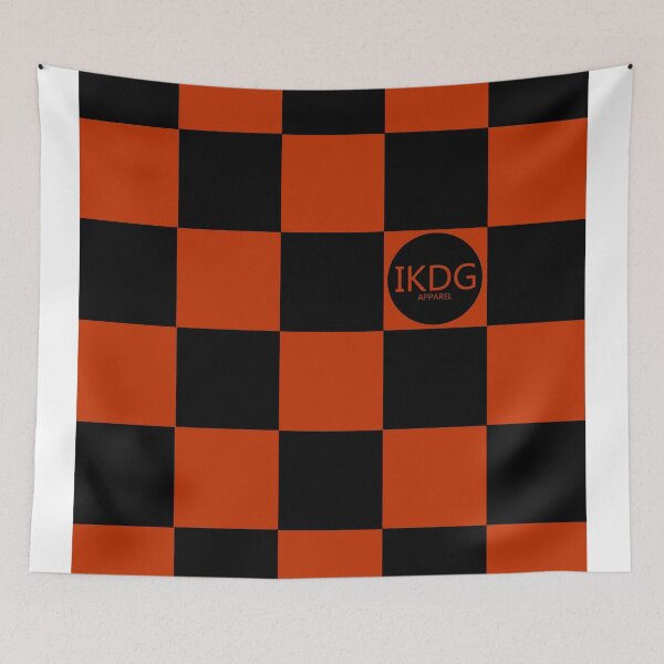 Item preview, Signature - Check/Orange designed and sold by IKDG.
