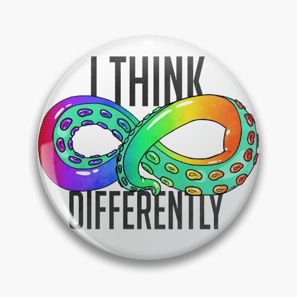 Item preview, I THINK DIFFERENTLY designed and sold by ArtsAflame.