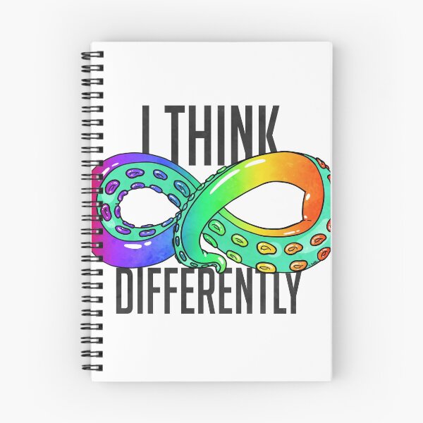 Item preview, I THINK DIFFERENTLY designed and sold by ArtsAflame.