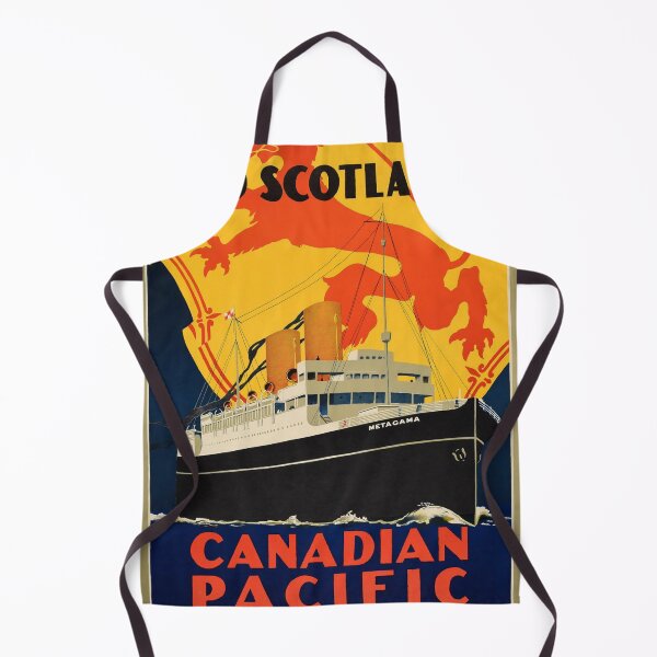 Item preview, To Scotland retro poster designed and sold by CorasPosters.