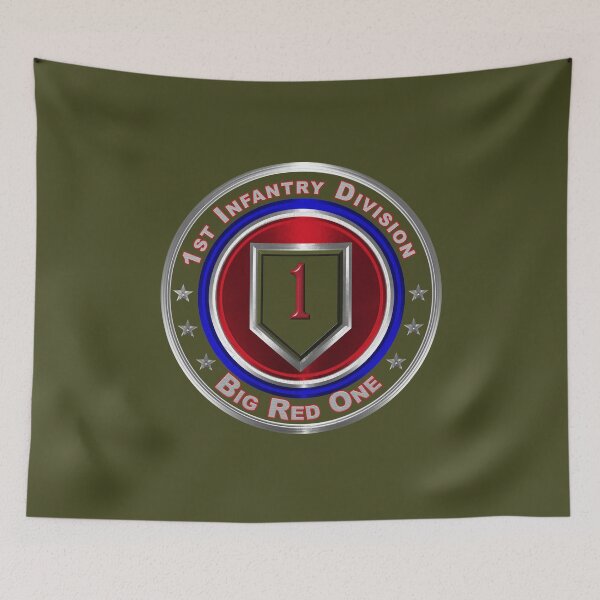 Item preview, 1st Infantry Division “Big Red One” designed and sold by SoldierAlways.