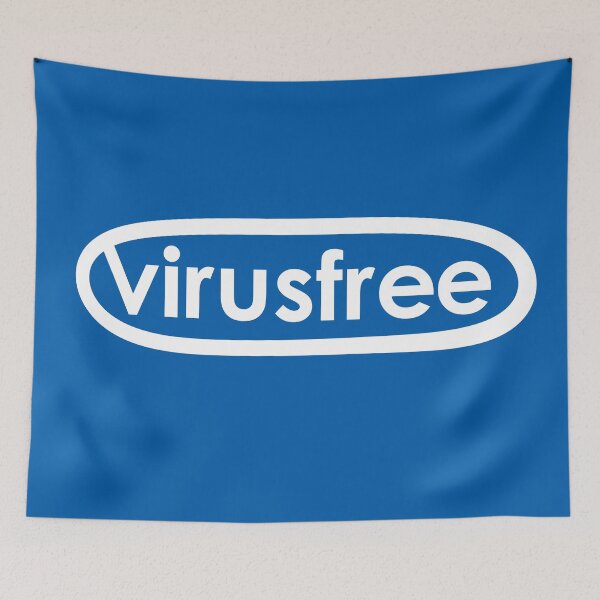 Item preview, Virus Free designed and sold by JohnnyTaco.