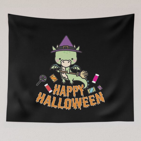 Item preview, Cute Halloween Dragon  designed and sold by RoguePixel.