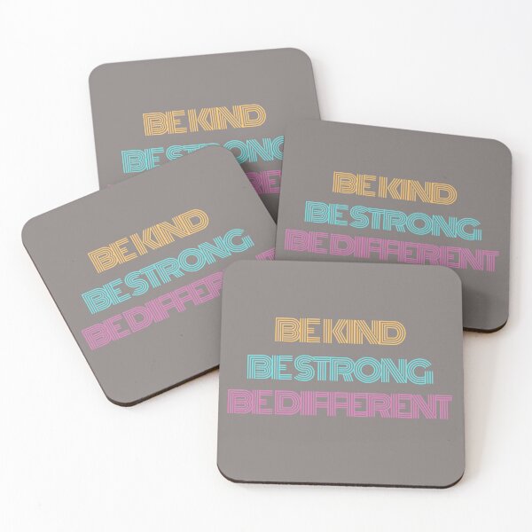 Item preview, be kind be strong be different designed and sold by Six Deers.