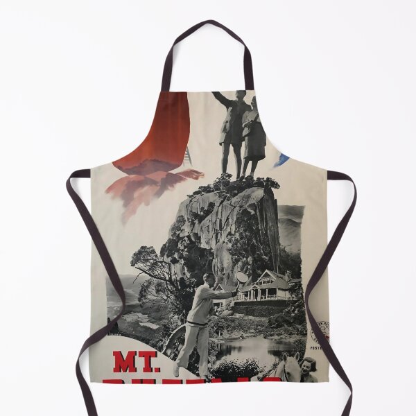 Item preview, Mt Buffalo retro poster designed and sold by CorasPosters.