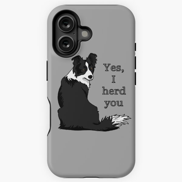 Item preview, Collie Lover | Yes, I Herd You Design | SmileyPupDesign designed and sold by SmileyPupDesign.