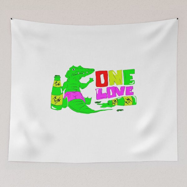 Item preview, One Love Jamaican Bob Marley take with Ting Soda designed and sold by artbyadiaStore.