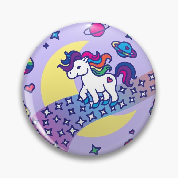 Item preview, Yuni the unicorn in the Galaxy - Creatober 2020 day 2 designed and sold by TokiPY.