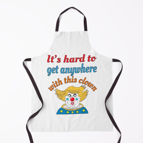 Item preview, It's hard to get anywhere with this clown: Funny Debate Quote designed and sold by thegiftedadult.