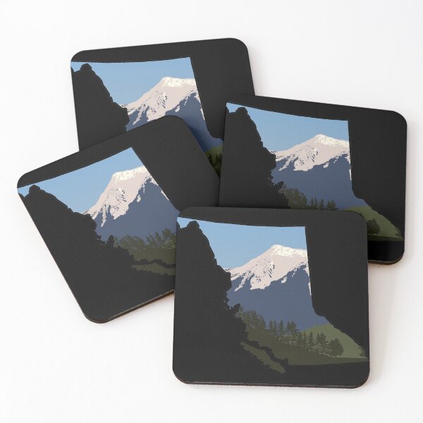 Item preview, British Columbia Mountain Outline designed and sold by CJS-Art.
