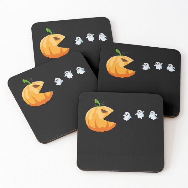 Item preview, Halloween pumpkin eating ghosts  designed and sold by GuessDesigns.