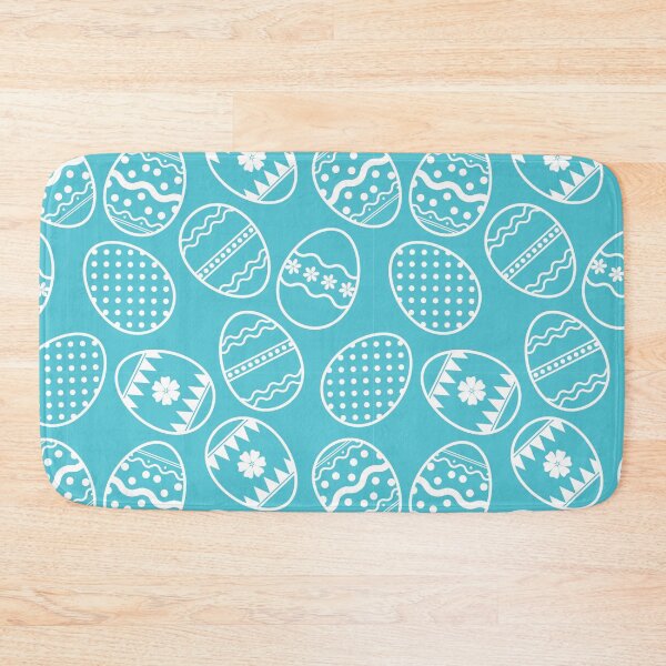 Item preview, Blue and white Easter egg pattern designed and sold by RaionKeiji.