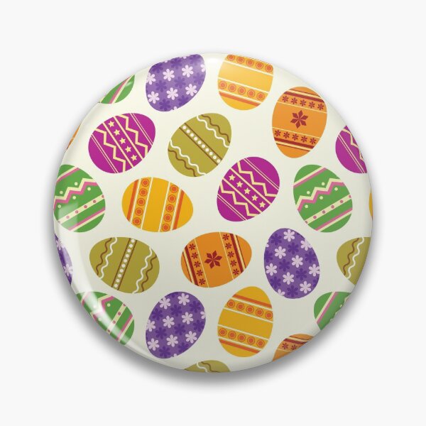 Item preview, Colorful Easter egg pattern designed and sold by RaionKeiji.
