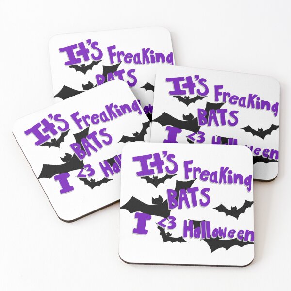 Item preview, Its freaking bats I love Halloween designed and sold by redbubblejsjzj.