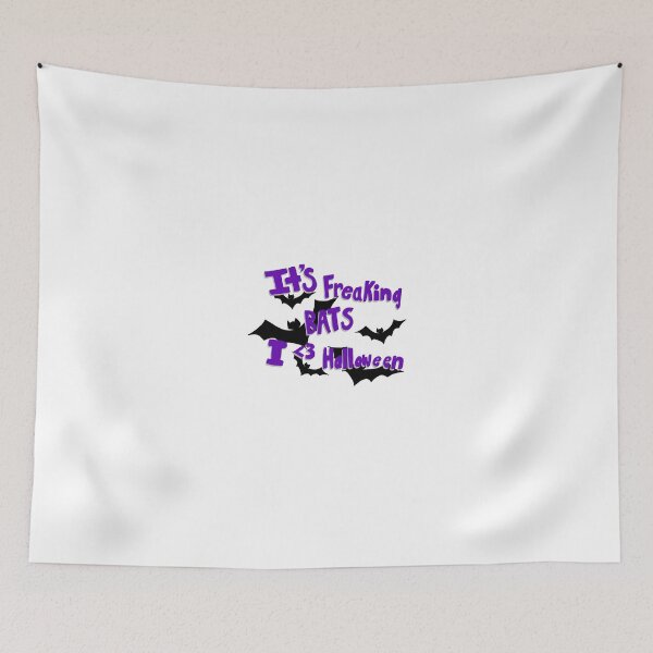 Item preview, Its freaking bats I love Halloween designed and sold by redbubblejsjzj.