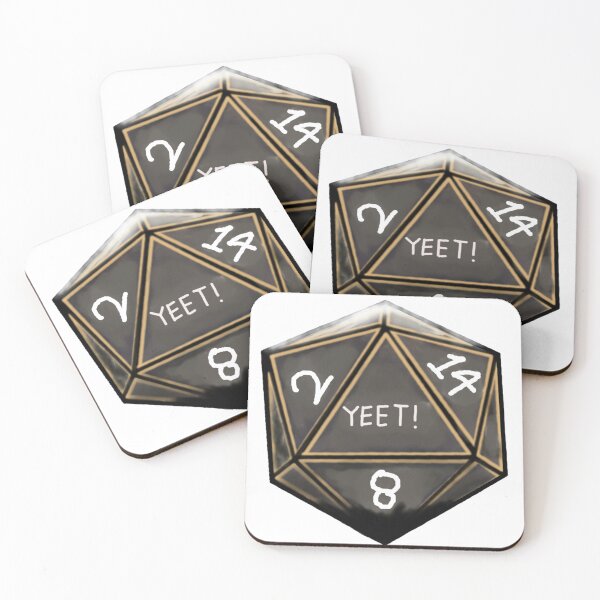 Item preview, D20 Yeet Dice! designed and sold by AdrianeTempest.
