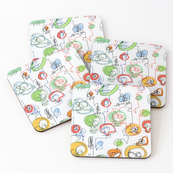 Item preview, Abstract Faces designed and sold by LidBayCreations.