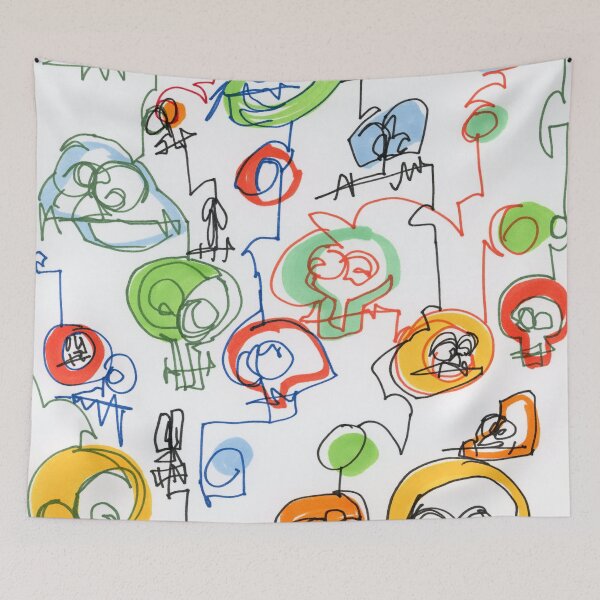 Item preview, Abstract Faces designed and sold by LidBayCreations.