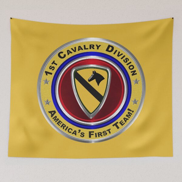 Item preview, 1st Cavalry Division – America’s First Team designed and sold by SoldierAlways.