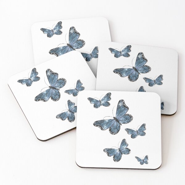 Item preview, Blue Butterflies  designed and sold by TheArtOfTreble.