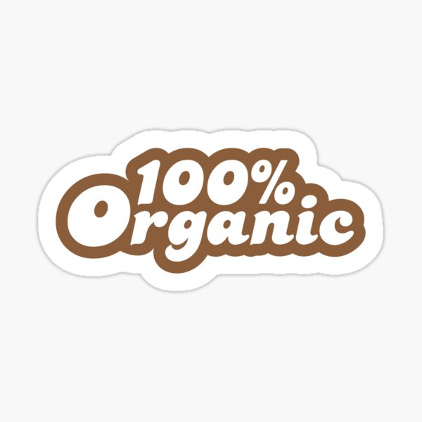 Vista previa del artículo con la obra « estilo de vida orgánico con este diseño de camisa "100% orgánico".», diseñado y vendido por GlutenFreeGear.