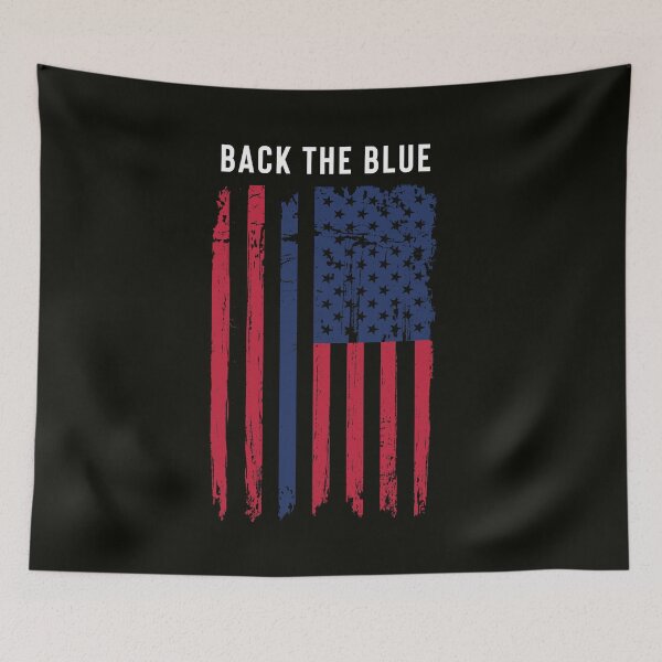 Item preview, Back The Blue - Support Law Enforcement designed and sold by StoaMart.