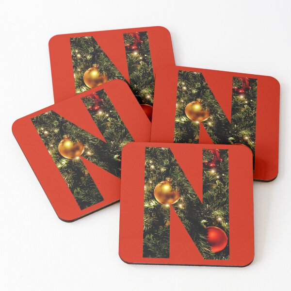 Item preview, Christmas Tree Letter N designed and sold by LiveAndGlow.