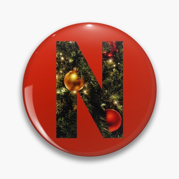 Item preview, Christmas Tree Letter N designed and sold by LiveAndGlow.