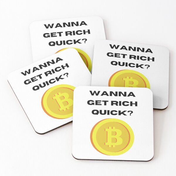 Item preview, Bitcoin, Get Rich Quick, Cryptocurrency, Crypto designed and sold by WinningUniverse.