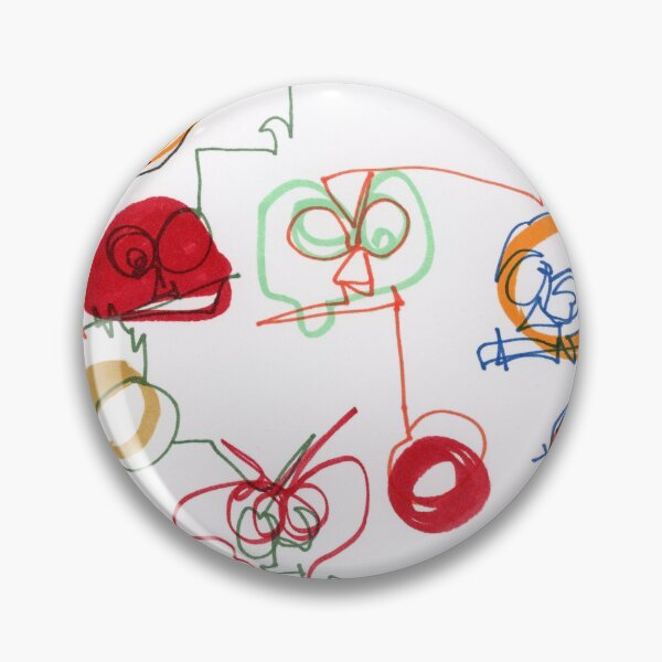 Item preview, More Abstract Faces designed and sold by LidBayCreations.