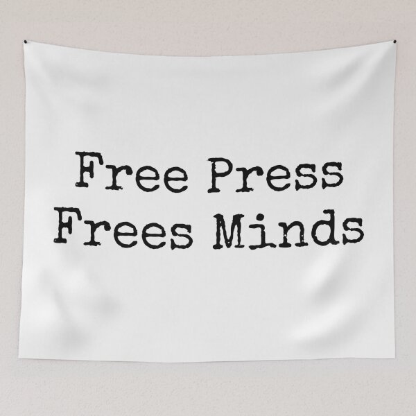 Item preview, Free Press Frees Minds designed and sold by MadEDesigns.
