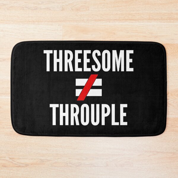 Item preview, Threesome is not the same as Throuple | Triad | Polyamory designed and sold by throuplescorner.