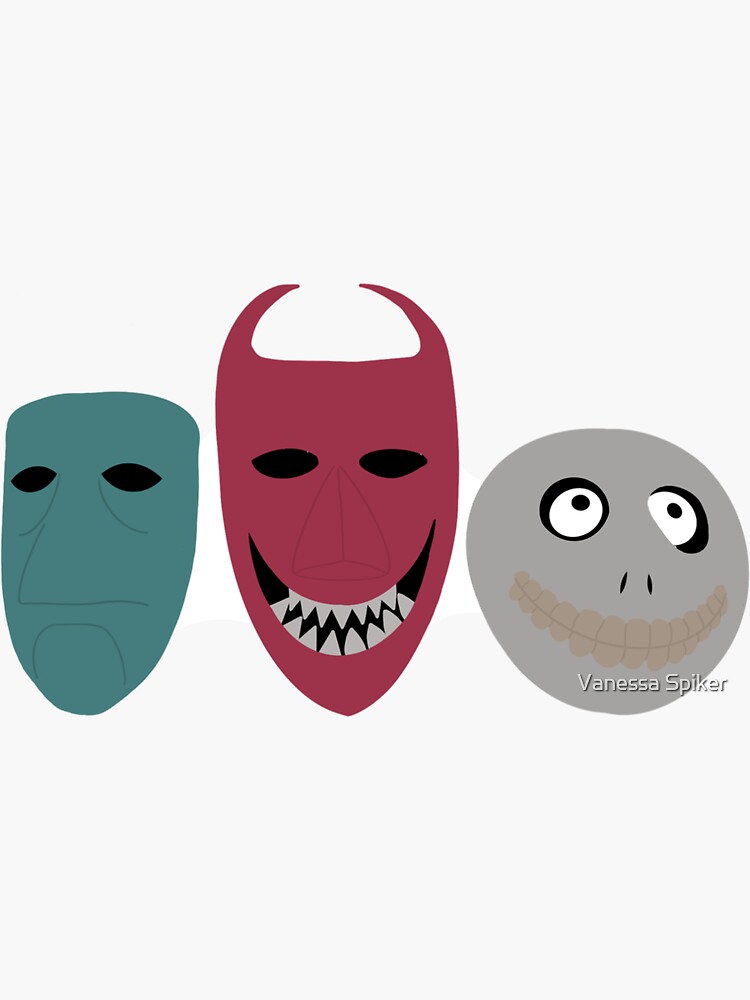 "Lock, Shock, and Barrel" Sticker for Sale by NessasStickers Redbubble