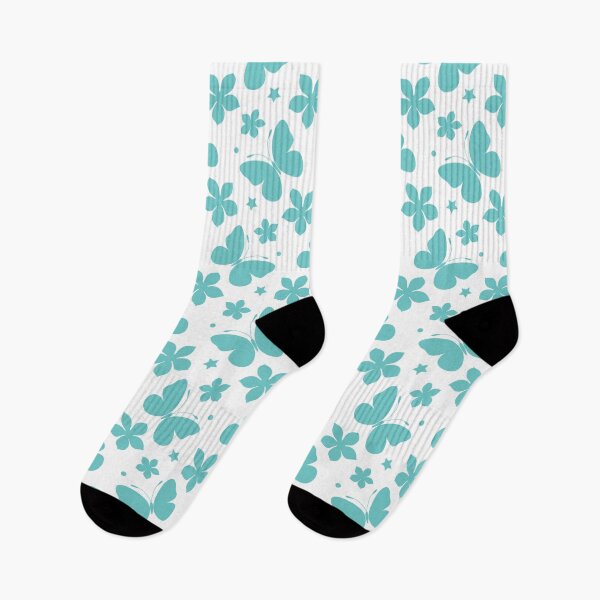 Item preview, Fluttering blue Butterflies pattern designed and sold by RaionKeiji.
