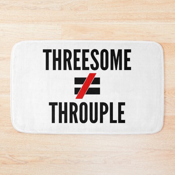 Item preview, Threesome is not the same as Throuple | Triad | Polyamory designed and sold by throuplescorner.