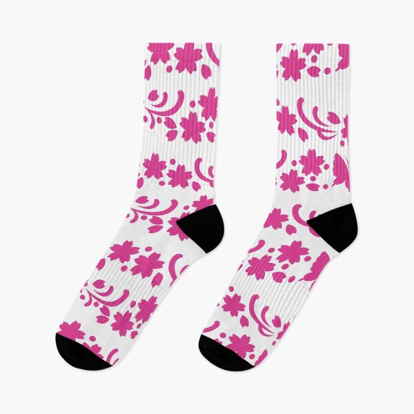 Item preview, Pink Butterflies and flowers pattern designed and sold by RaionKeiji.