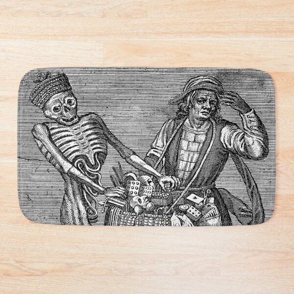 Item preview, The Advocate and Death, from the Dance of Death - Wenceslaus Hollar  designed and sold by themasters.