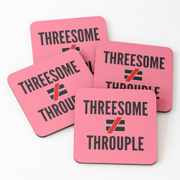 Item preview, Threesome is not the same as Throuple | Triad | Polyamory designed and sold by throuplescorner.