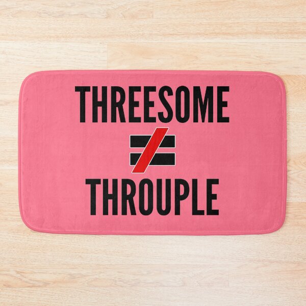 Item preview, Threesome is not the same as Throuple | Triad | Polyamory designed and sold by throuplescorner.