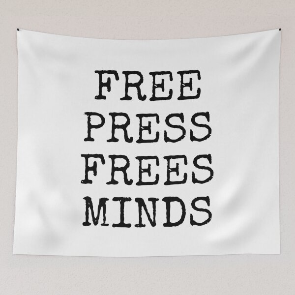 Item preview, Free Press Frees Minds designed and sold by MadEDesigns.