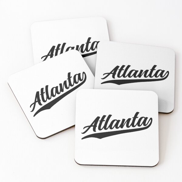 Item preview, Atlanta Cursive Vintage Script Retro Sports designed and sold by DetourShirts.