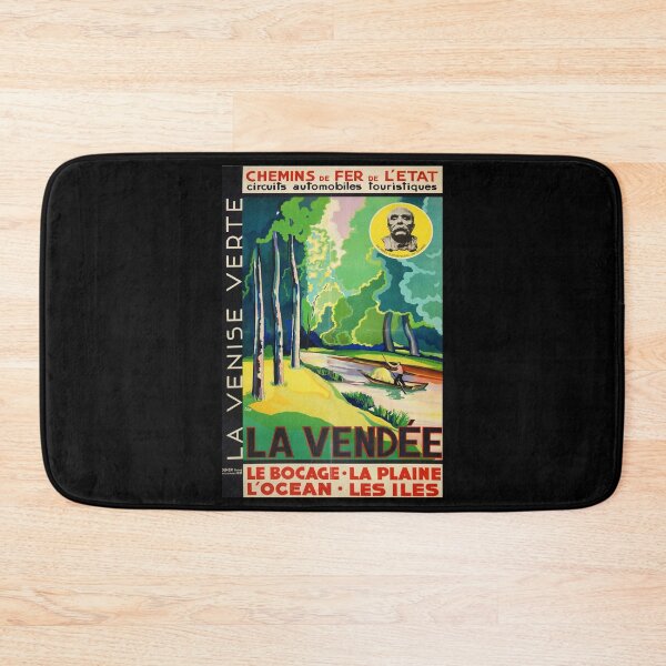 Item preview, La Vendee retro poster designed and sold by CorasPosters.